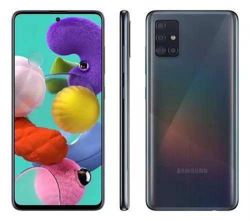 携帯電話本体 Samsung Galaxy A51 Samsung Galaxy A51 128 GB prism crush black 4 GB RAM - Galaxy A51